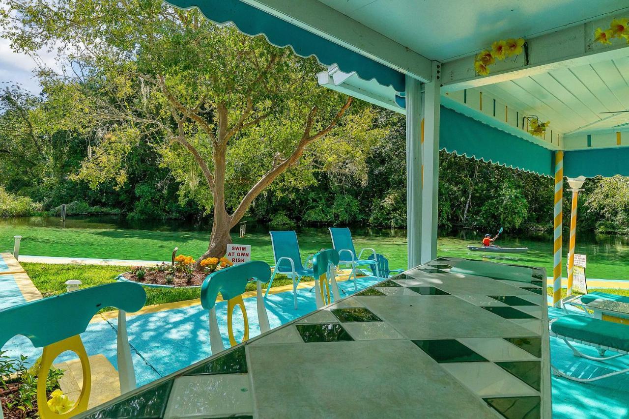 Апартаменты Pams Mermaid House With Riverfront Yard And Lanai! Уики Уэши Экстерьер фото